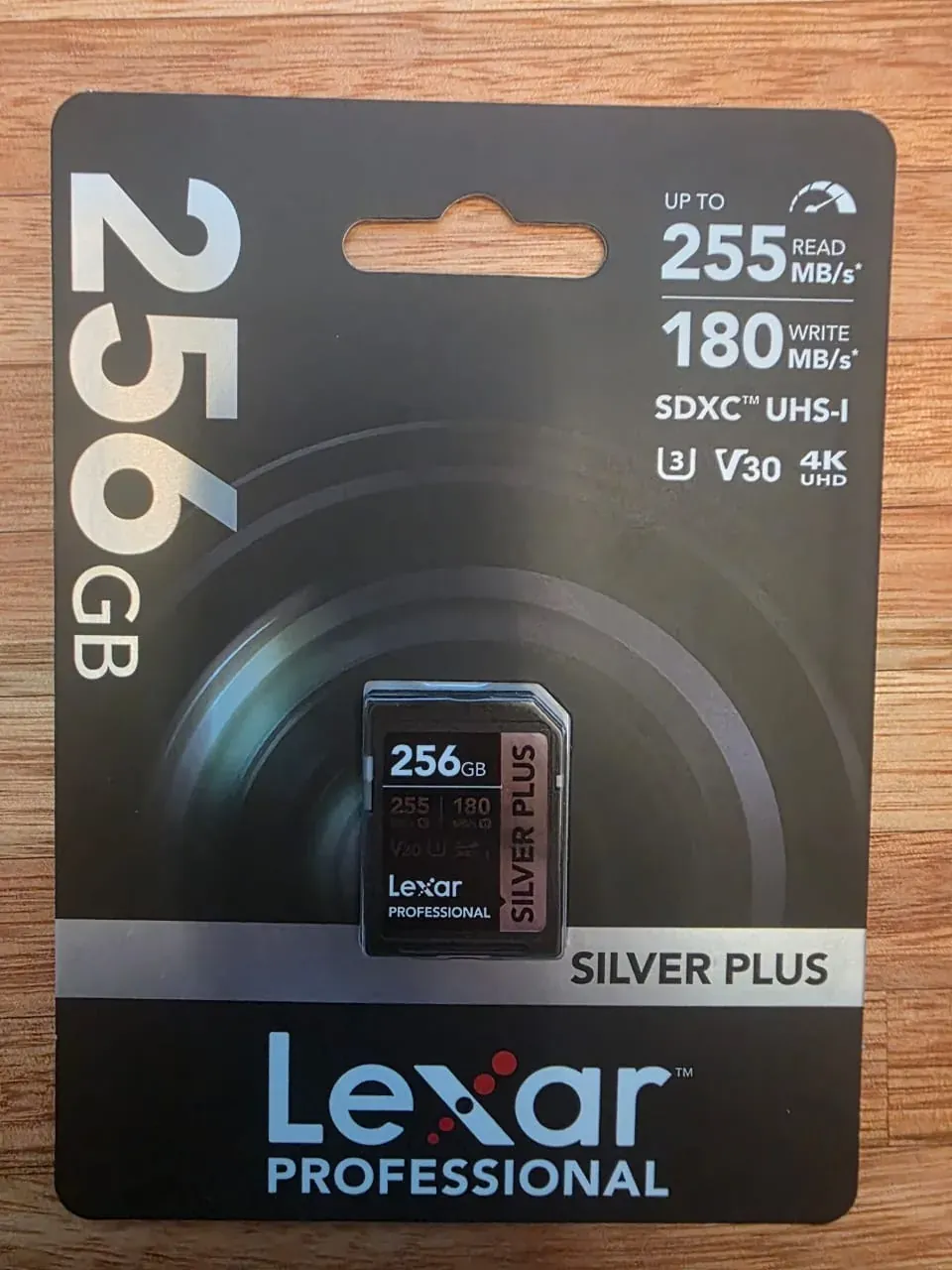 Lexar Professional 256GB SDXC card