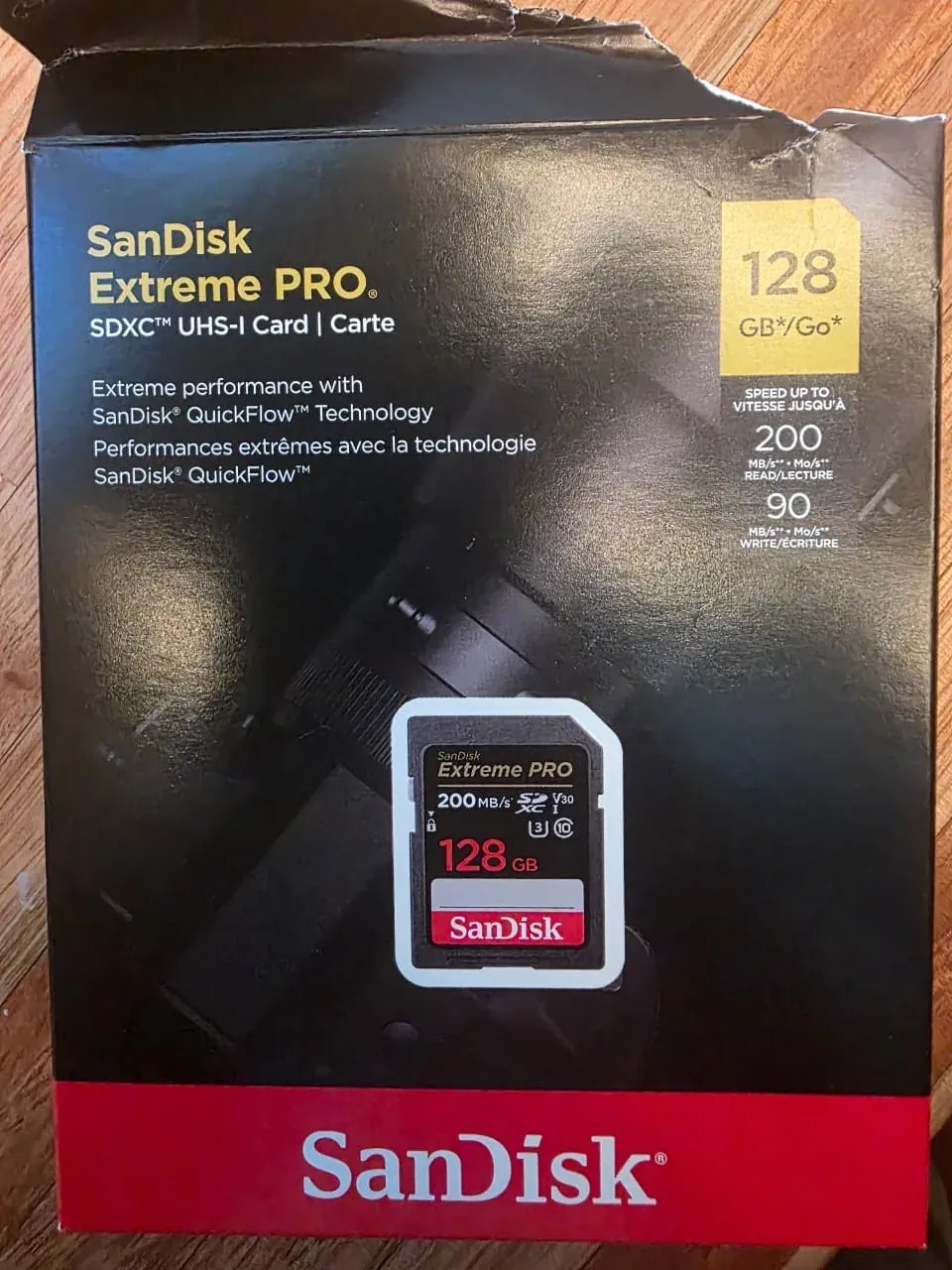 SanDisk Extreme PRO 128GB SDXC card